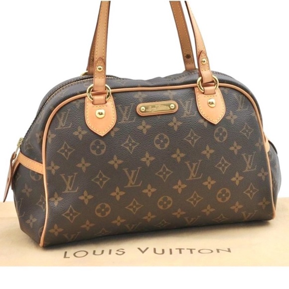 Louis Vuitton Handbags - Authentic Louis Vuitton Montorgueil PM Shoulder Bag Tote Handbag Purse